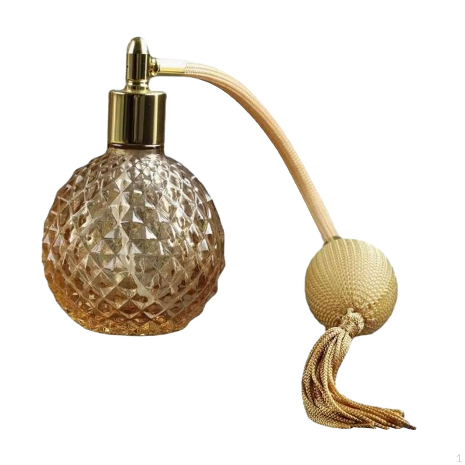 

Классический герметичный стеклянный флакон-спрей для духов, дозатор для хранения, путешествий, Yellow Gray