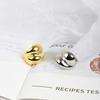 Thick Double Domed Gold Plated Amorphous Open Ring Popular Custom Fine Jewelry Rings
