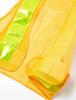 TRUSCO 70mm Wide Reflective Safety Yellow Vest, Yellow/Fluorescent Reflector, TAB70-YY
