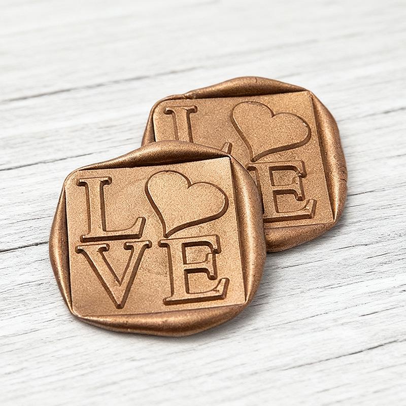 Wax Seal Stamp Kit: Embossed Stamp, Sealing Wax, Stickers for Envelopes, Postcards, Love Letters, and Gifts