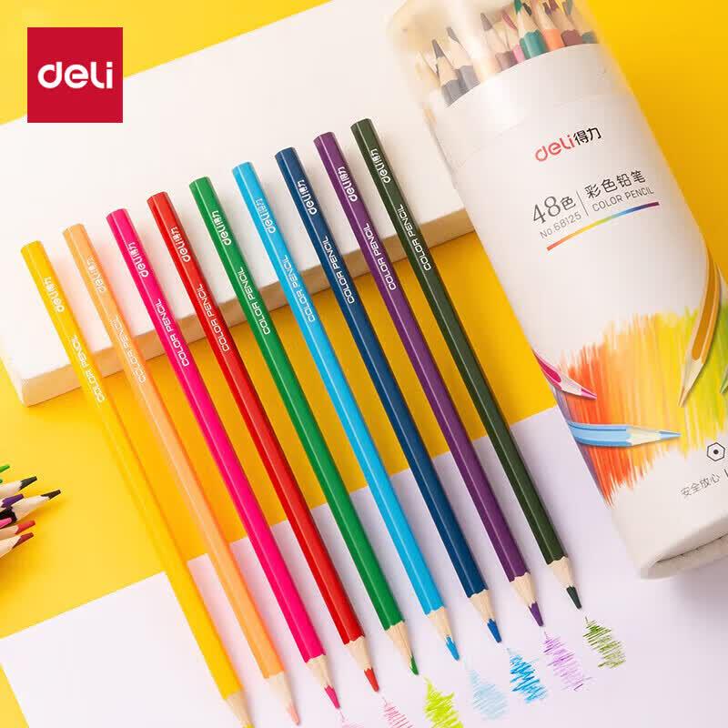 Deli 48-Color Artist Colored Pencil Set 68125 Set