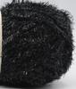 NASKA HI BUBBLE Hand Knitting Medium 90g Pack of Yarn, Weight, Col. 39, Black, (Approx. 215m), 4, NSB-1