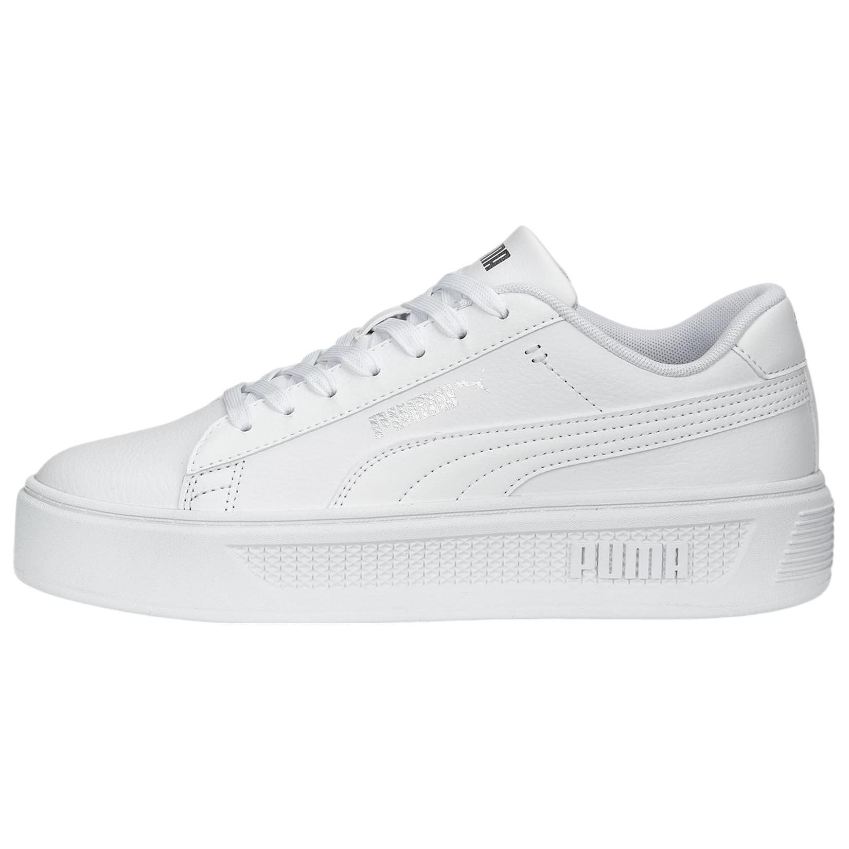 

New PUMA Smash Platform V3 White Women s 390758-01 39