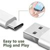 Customized Logo 1m 3A USB a To Type C Cable Fast Charging Data Cables PVC Charger for Mobile iPhone Accessories
