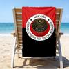 Genkelbigli Club Sports Microfiber Beach Towel, Lightweight And Quick-Dry, for Summer Travel, Beach Essential, Swimming Pool Outdoor