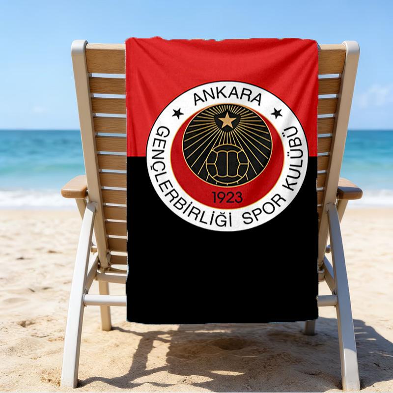 Genkelbigli Club Sports Microfiber Beach Towel, Lightweight And Quick-Dry, for Summer Travel, Beach Essential, Swimming Pool Outdoor