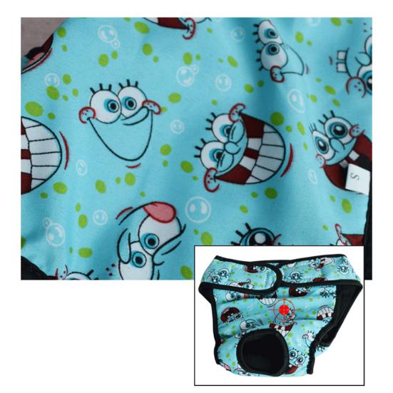 Cute Female Dog Cartoon Diaper Washable Sanitary Physiological Pants Underwear