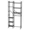Above Toilet Storage Rack, 3-Tier Over The Toilet Shelf, Freestanding Bathroom Organizer Adjustable Storage Shelf Space Saver Rack for Restroom