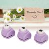 3Pcs Craft Hole Punch Shapes Set Paper Punch Cat  Petal Star Pattern  Scrapbooking Punches Fo