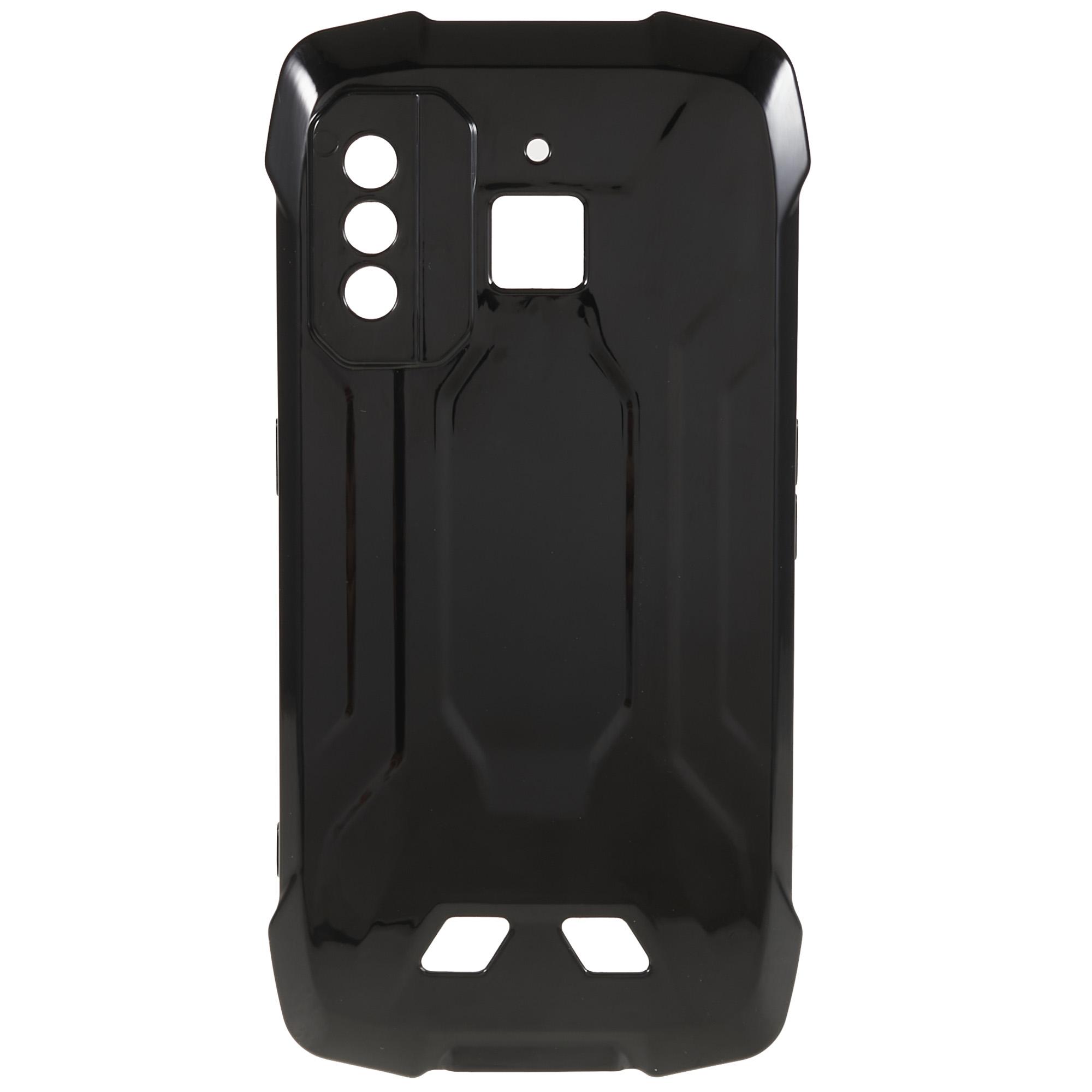 

For Cubot King Kong 6 Phone Case Soft TPU Anti-Drop Anti-Scratch Back Cover Black