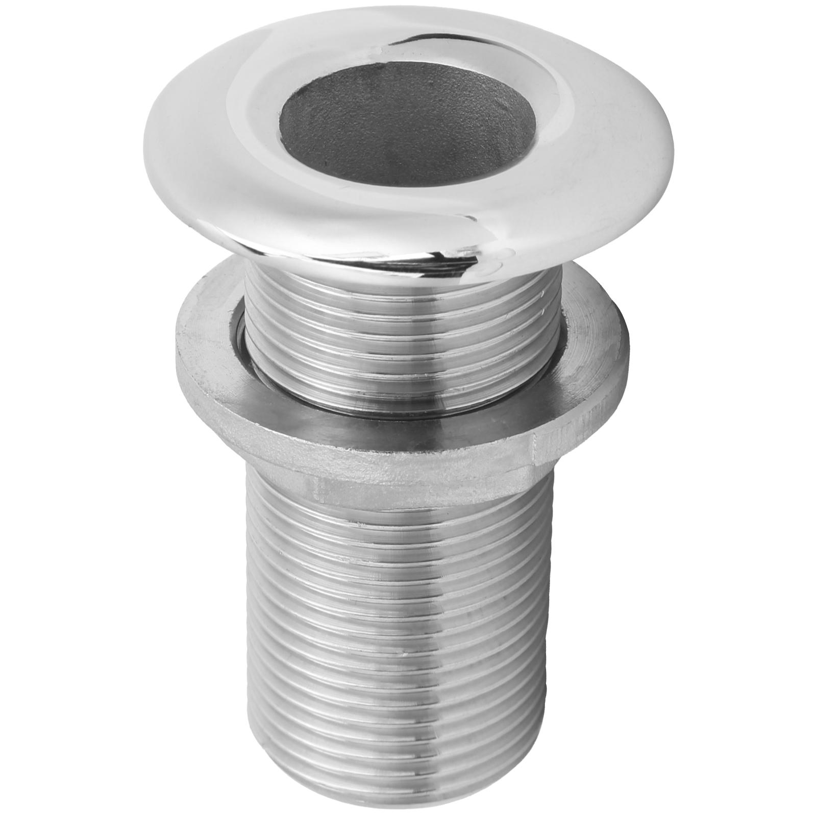 

Проходной фитинг-коннектор из нержавеющей стали MJS022 Выходной штуцер для лодок яхт шланг 1 дюйм