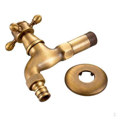 Brass Knob Garden Faucet Mop Pool