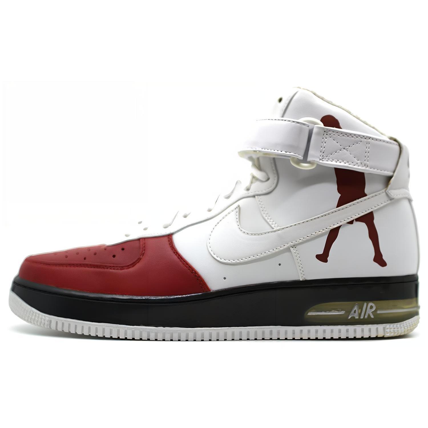 

Nike Air Force 1 High Sheed Red White Black 335844-611 45