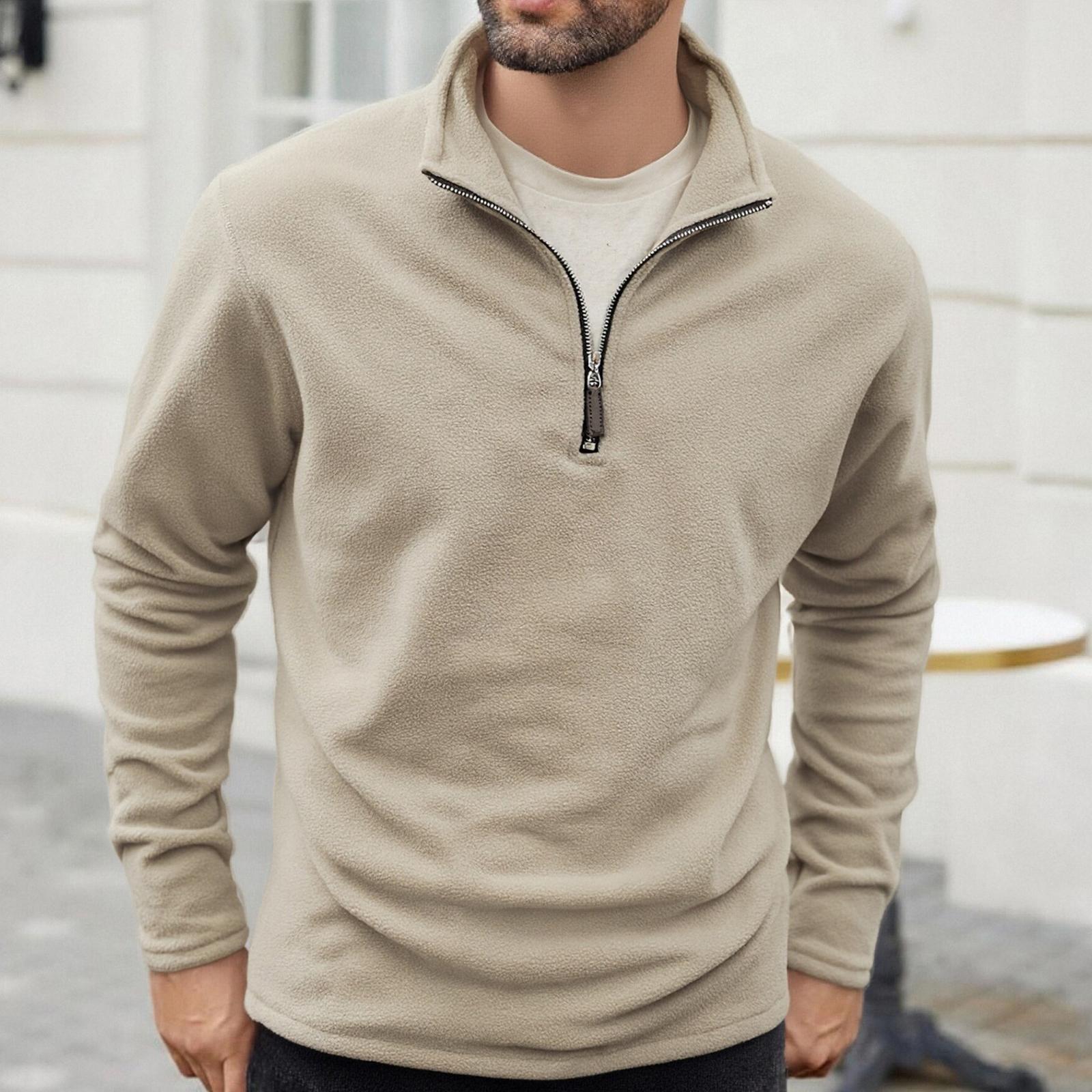 

Мужская терморубашка с флисовой подкладкой для мужчин, легкая рубашка с длинным рукавом, топ M хаки