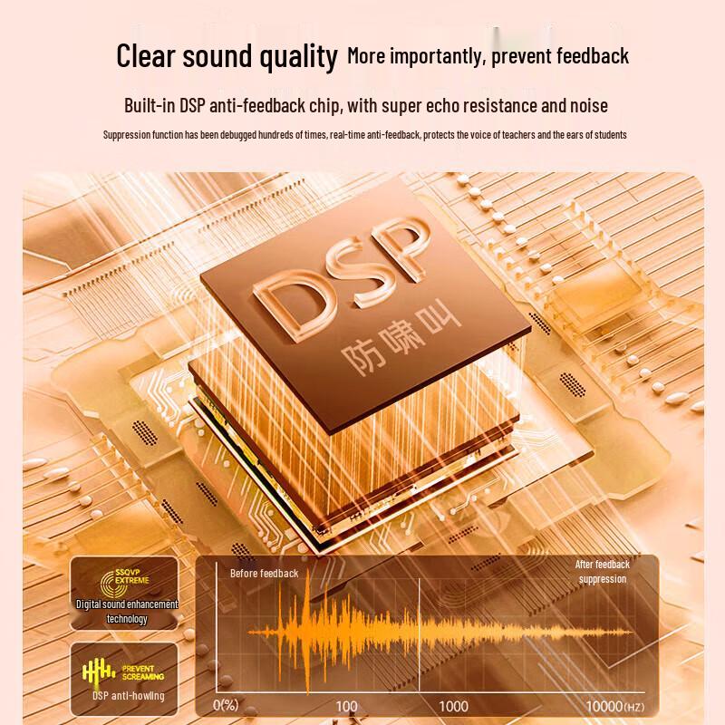 Soyoung S318 Little Bee Wired Voice Amplifier CN Plug (adapter Included)