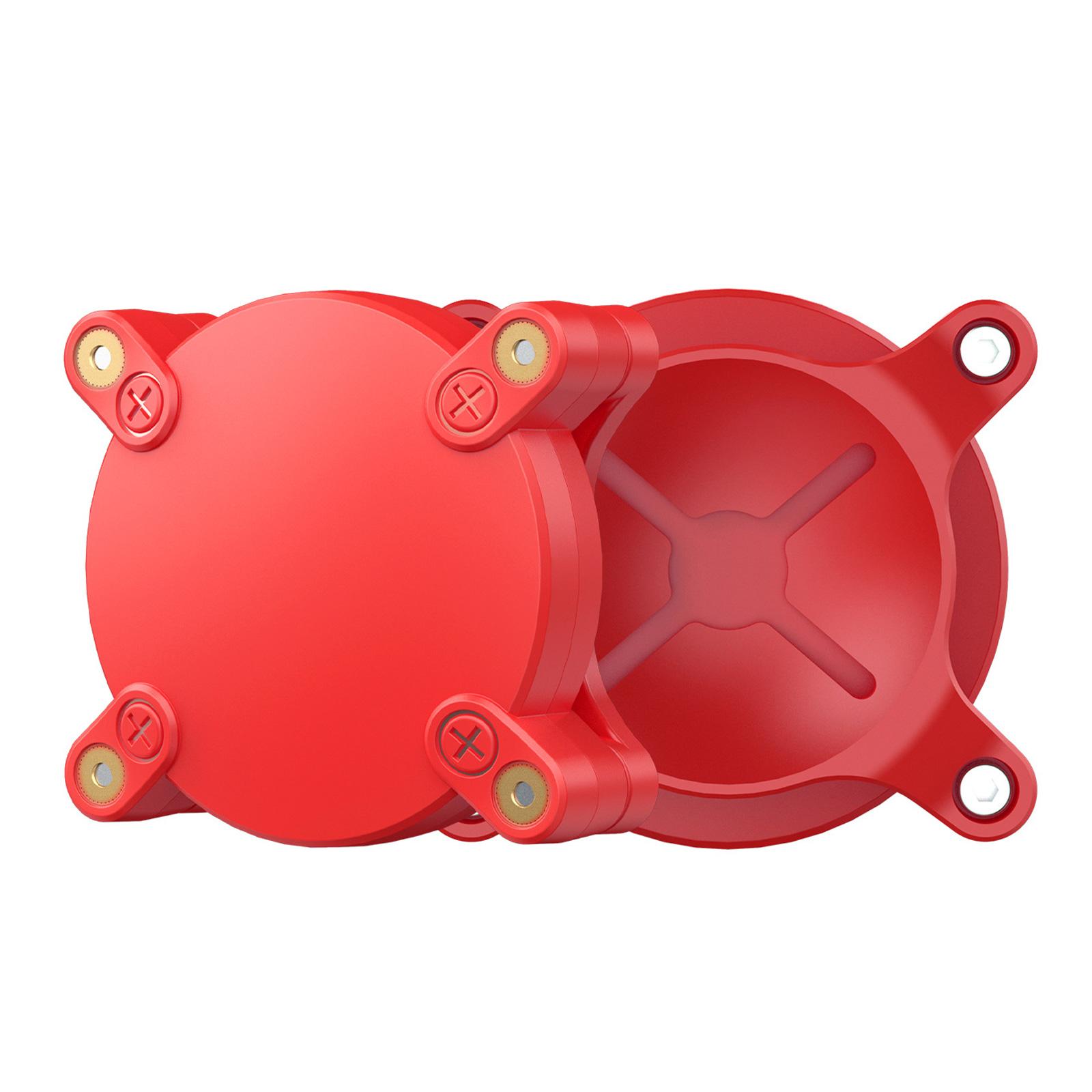 

Защитный чехол для водонепроницаемого полного чехла, чехол с защитой от царапин для сумки с ключами, держателя ошейника для домашних животных, локатора, трекера красный