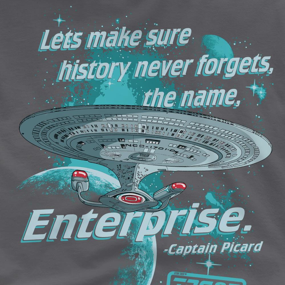 STAR TREK Men's Never Forget T-Shirt
