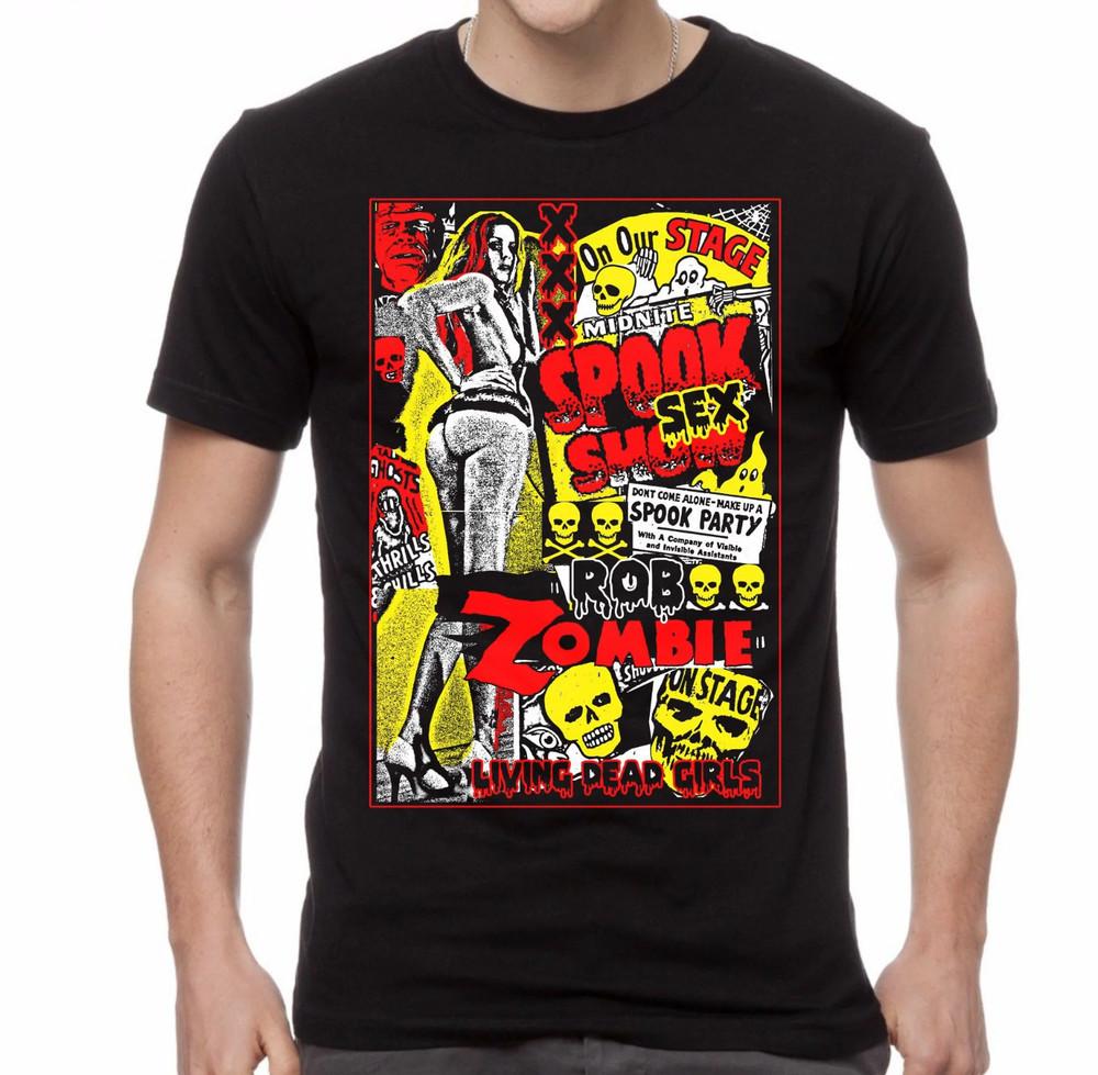 Унисекс Футболка Rob Zombie Spook Sex XXL