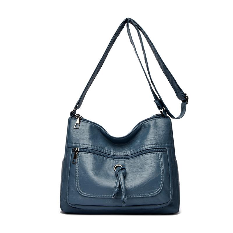 Women's Bag, Single-shoulder Crossbody Bag, Fashionable Soft Leather Mom Bag