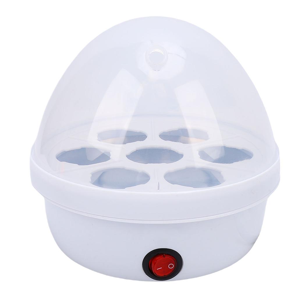 350W Electric Egg Cooker for Hard Boiled Eggs Poached Eggs with Auto Shut Off Feature 7 Capacity