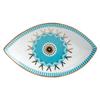 Multipurpose Creative Oval Eye Shaped Jewelry Tray Sturdy Ceramic Rings Holder Accessory for Fashionable Women Ladies