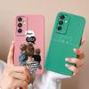 Cute Case For Samsung Galaxy A15 Funny Full Protection Soft Liquid Silicone Anti Choc Phone Cover For Samsung A15 A 15 Fundas