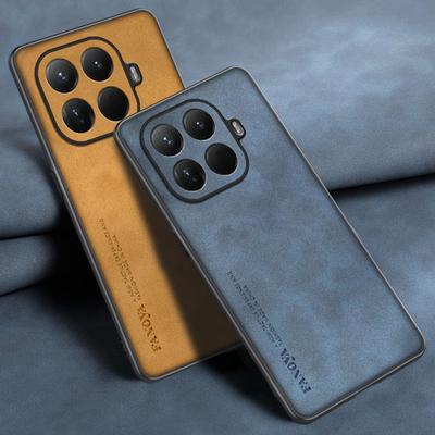Pro pouzdro Xiaomi Mi 15T Pro Luxusní PU kožené pouzdro na telefon Pro Xiaomi 15T Pro Mi15T 5G Zadní kryt Silikonová nárazuvzdorná ochrana