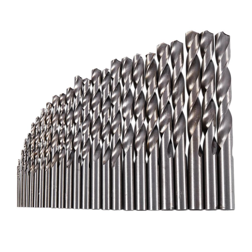 Satın alın 25Pcs/Set 1Mm - 13Mm Drilling Bit Hss High Speed Steel Drill ...