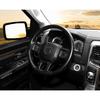 Carbon Fiber Steering Wheel Interior Cover Trim for 11+ Dodge RAM 1500 2500 3500