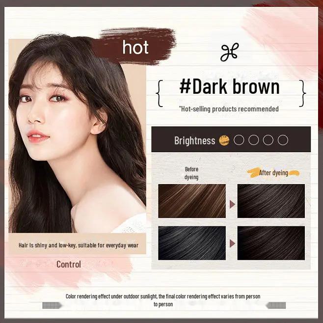 Hongyancui One-Wash Schwarze Haarfarbe: Erreichen Sie zu Hause natürliches schwarzes Haar ohne Schäden