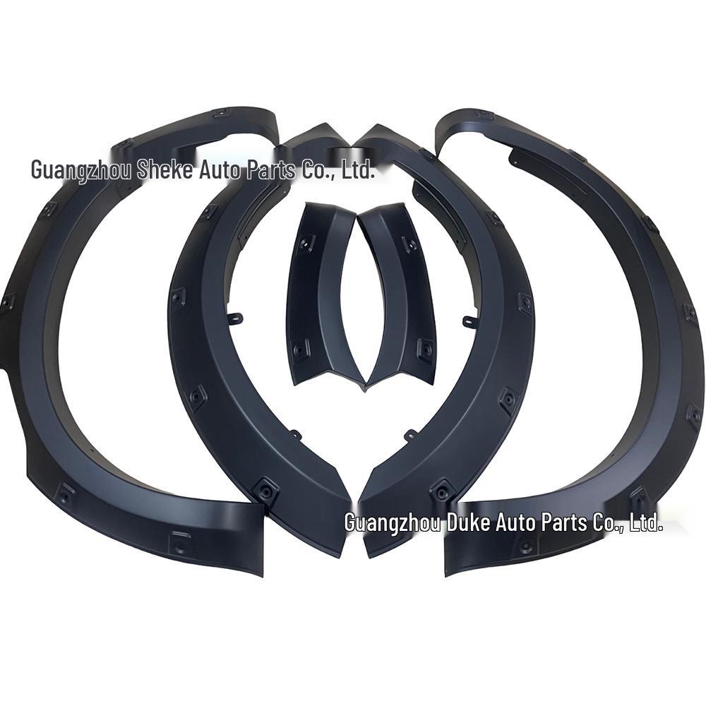 Scratch-Resistant Mudguards with Rivets for 2021+ Isuzu DMAX Wheel Arch