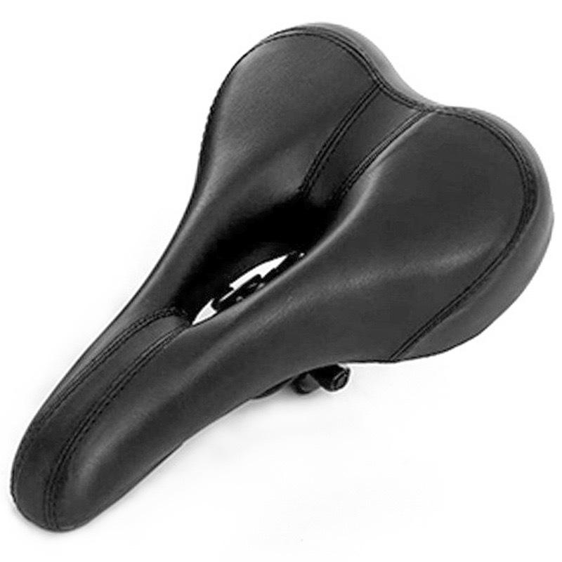 Pu Leather Oversized Bike Seat Soft Comfortable Shock-Absorbing Wide Bicycle Saddles Wide Bike Saddles For Cycling Cushion