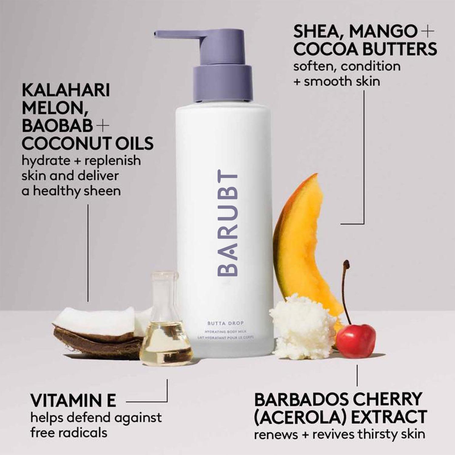 Explosive body care double bottle set natural brightening moisturizing body cream moisturizer Body three-piece set