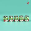 5Pc 1/12 Cute Miniature Doll House Fruit Drink Can Bottle Food Accessories