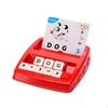2 In 1 Spelling Reading Game Kindergarten Teaching Tools Montessori Toys Learning Educational