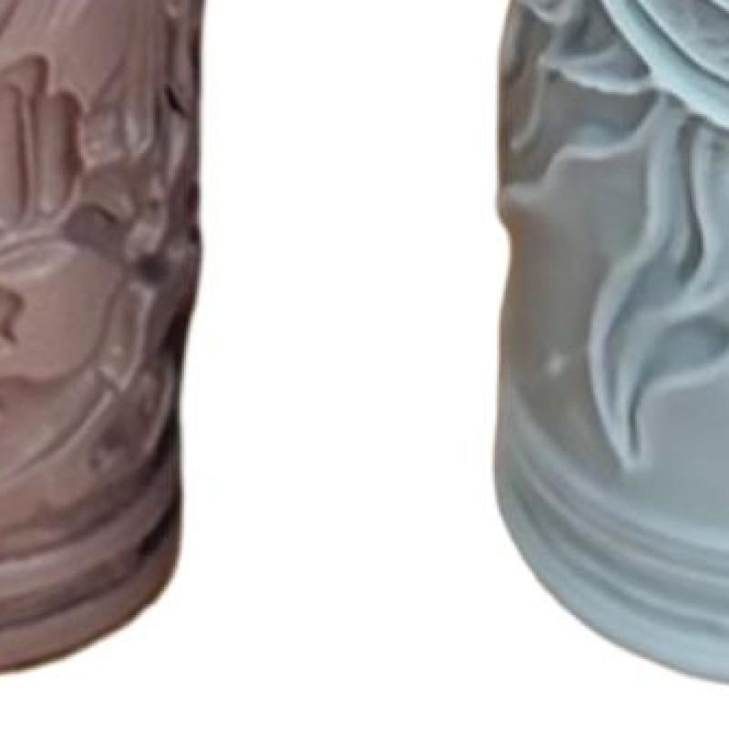 Owl/Sun Clay Modeling Pattern Roller Pottery Texture Roller Polymer Clay Roller for Pottery Ceramics & DIY Handcrafts