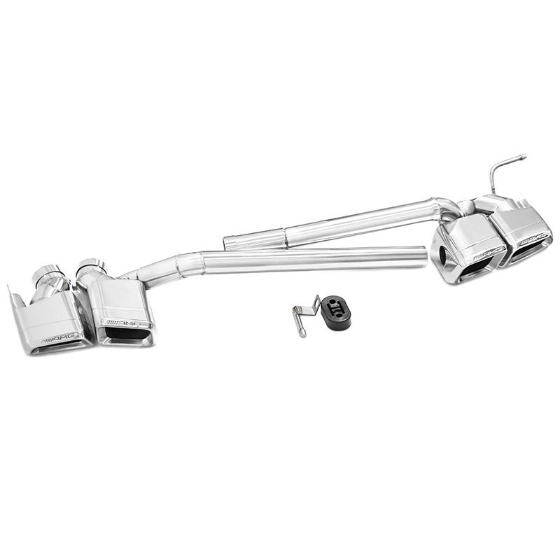 Mercedes-Benz C-Class W204 Modified C63 E63 Oval/Square Exhaust Tailpipe