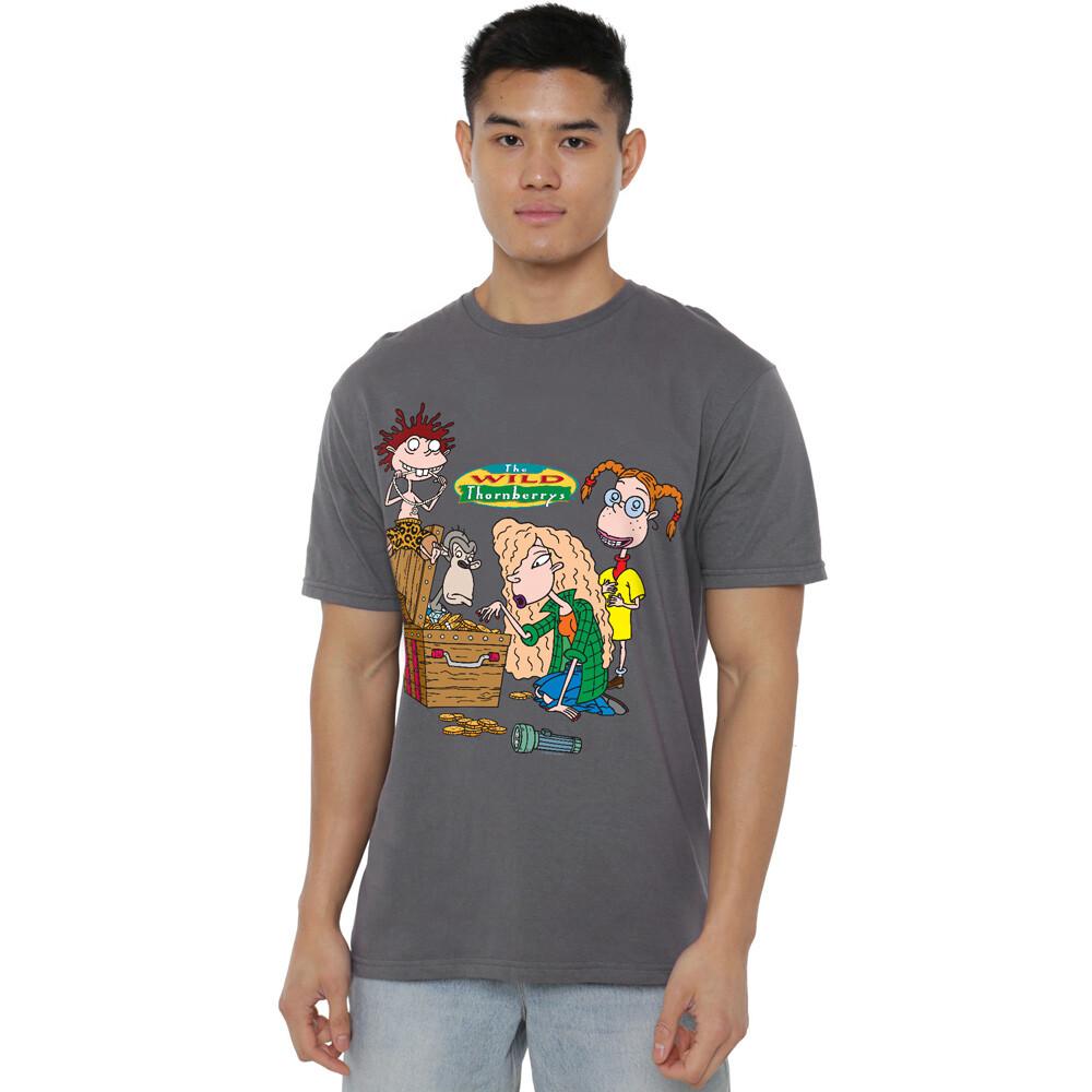 Wild Thornberrys Treasure Hunt T-Shirt S-4XL Charcoal M