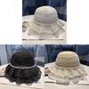 Sun Hat Foldable Breathable Straw Cap For Summer Sun Protection Women