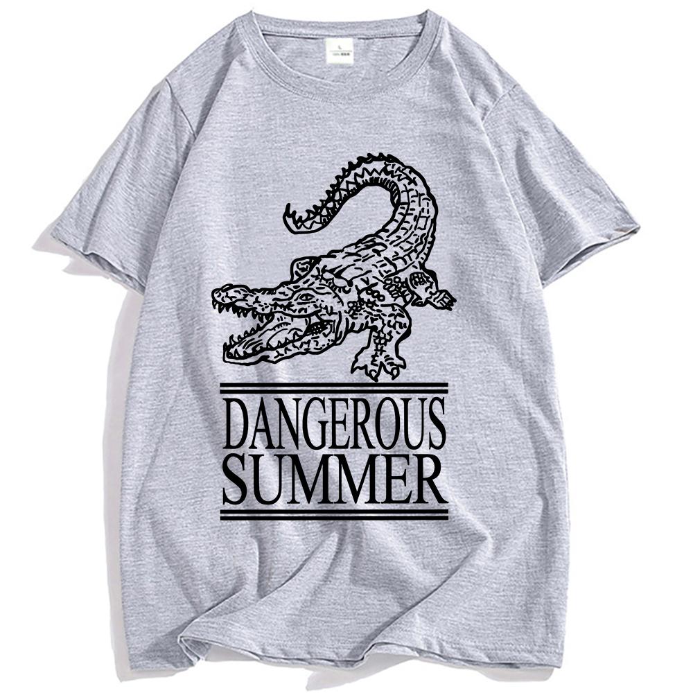 Yeat DANGEROUS SUMMER LOCO TEE Streetwear Hip Hop Printing T-shirt Casual Cotton Men Women Tshirts Fashion Grunge Male T Shirt