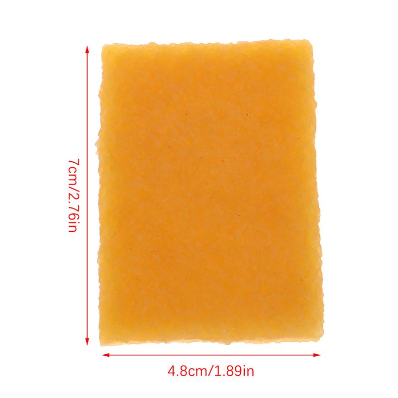 1Pc Raw Rubber Block Eraser For Removing Glue Residue On Table Tennis Blades And Sponges 5Cmx7Cm, Racket Diy Accessories