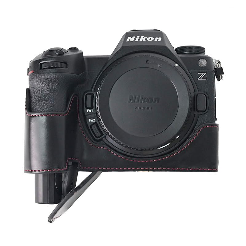 SIUTATDSH PU Leather Camera Case for Nikon Z and Z 6iii Features include and portable tripod as well as battery 6m3, Z6iii, Cameras. shockproof,