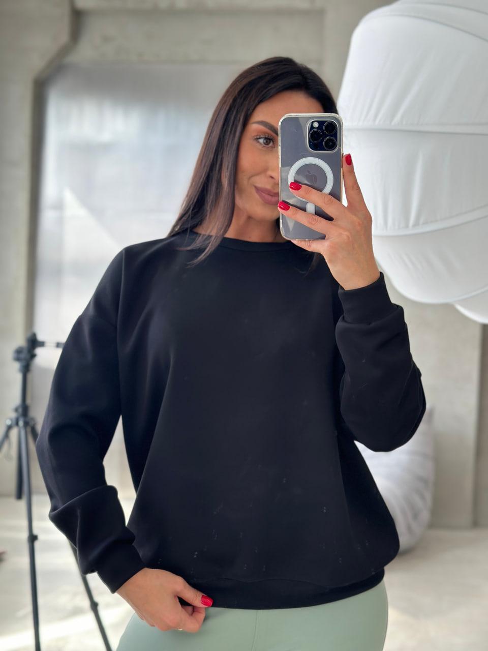 

Sweatshirt PEONY No. 1 XXXL Black (1908241-52-54:16) XXXL чорний