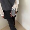 Autumn/Winter Retro Solid Suede Plush iPhone 17 Pro Max/16P/15/14 Case