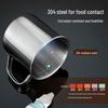Portable Stainless Steel Travel Mug with Handle