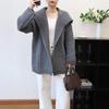 Autumn and Winter New Large Lapel Sweater Jacket Loose Lazy Style High Sense Twist Knitted Cardigan Women