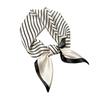 New 100% Natural Real Silk Scarf Women Hair Foulard Luxury High Quality Bandana Square Headband Hijab Poncho Scarves Pashmina