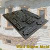 Large ABS Wall Concrete Mold Cement Plaster Tile Brick Mould 3D Stone Pattern Hand Tools for Outdoor Decorative Garden Walls