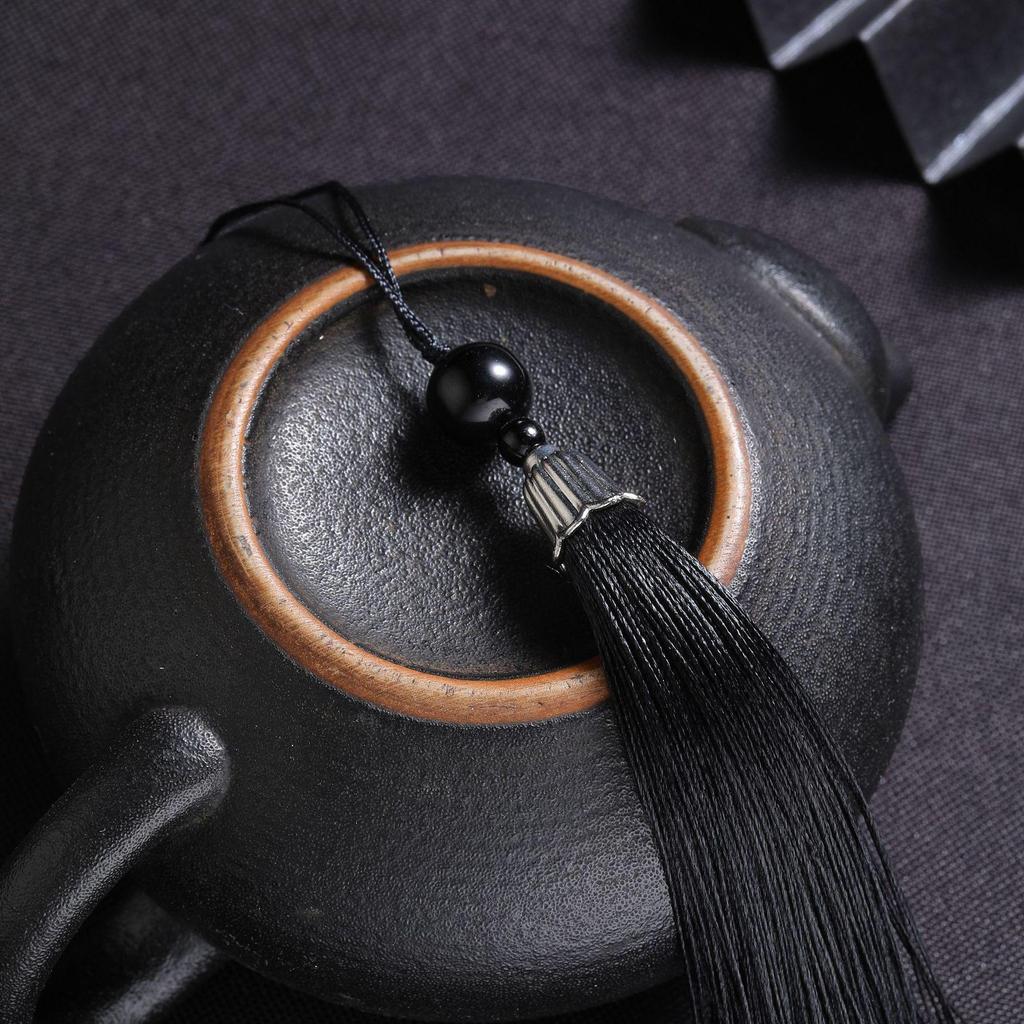 Exquisite Beaded Tassel Hanfu Bookmark & Sachet Pendant