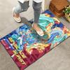 Beyblade Carpet Rug for Living Room Bedroom Home Sofa Decoration,Kids play Nonslip Floor Mat